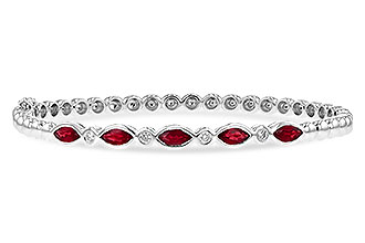 A245-07597: BANGLE 1.50 RUBY 1.63 TGW