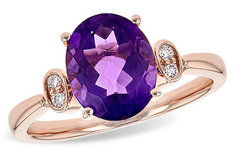 A245-08460: LDS RG 2.10 AMETHYST 2.16 TGW (10x8MM AMY)