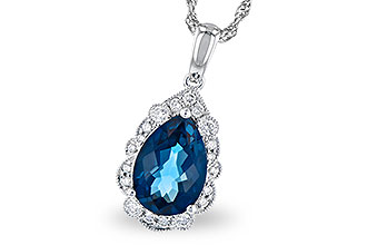 A327-79442: NECK 2.25 LONDON BLUE TOPAZ 2.40 TGW