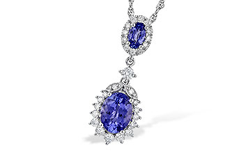 B245-05815: NECK 1.26 TW TANZANITE 1.60 TGW