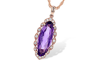 B245-07560: NECK 3.60 AMETHYST 3.74 TGW