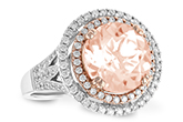 C243-22097: LDS RG 3.94 MORGANITE 4.50 TGW