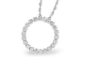 C327-78460: NECKLACE 1.00 TW