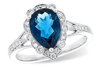 C327-79442: LDS RG 2.25 LONDON BLUE TOPAZ 2.47 TGW (10x7 PS)
