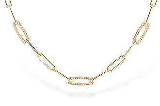 C328-63997: NECKLACE .75 TW (17 INCHES)