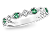 D239-62178: LDS WED RG .15 EMERALD .21 TGW