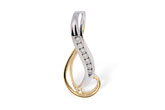 D241-44887: H151-41196 YG SWIRL/WG CHANNEL .16 TW