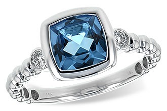 F244-11242: LDS RG 1.57 BLUE TOPAZ 1.65 TGW