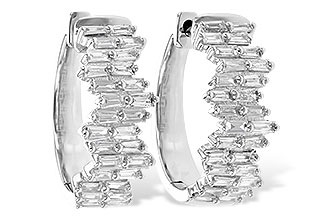 F245-04896: EARR .70 TW BAGUETTE DIAS
