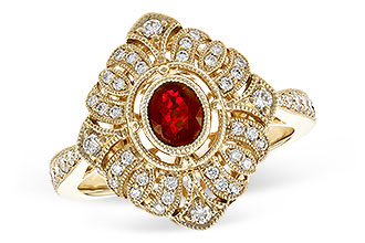 F327-75760: LDS RG .42 RUBY .80 TGW (5x4MM RUBY)
