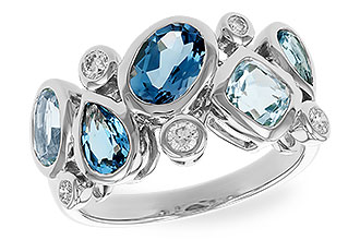 G328-69369: LDS RG 2.57 BLUE TOPAZ TW 2.75 TGW