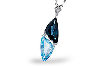 G329-56687: NECK 6.87 BLUE TOPAZ 6.97 TGW
