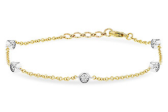 H327-80287: BRACELET .25 TW (7.25")