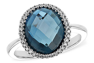 K244-11196: LDS RG 5.31 LONDON BLUE TOPAZ 5.45 TGW