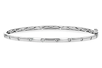 K244-13951: BANGLE BRACELET .40 TW