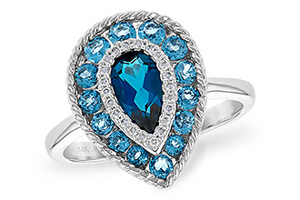 K245-03987: LDS RG 1.52 TW BLUE TOPAZ 1.60 TGW