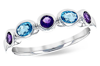 K327-75769: LDS RG .65 SEMI-PRECIOUS TW (AMY,BLUE TOPAZ)