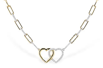K328-67551: NECKLACE .52 TW