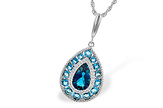 L245-03978: NECK 2.55 TW BLUE TOPAZ 2.65 TGW