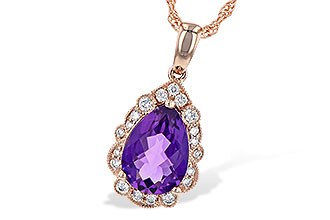 L245-07569: NECKLACE 1.53 AMETHYST 1.68 TGW (10x7 PS)