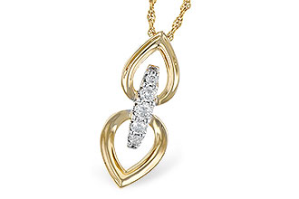 L327-74878: NECKLACE .22 TW