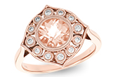 M243-22114: LDS RG .90 MORGANITE 1.05 TW